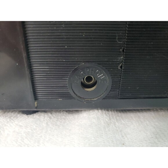 GE Model CT-455A AM Radio With Alarm Cream And Black 1960's Vintage - Picture 7 of 10